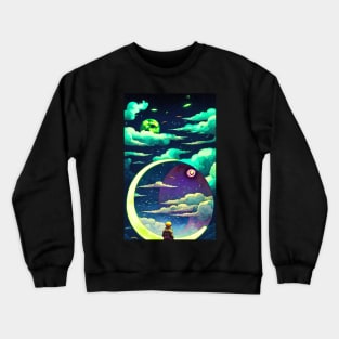 Portal To Universe Crewneck Sweatshirt